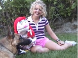 Shadow with April and Sweetie Pie